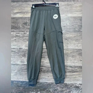 Layers Sweatpants Joggers Olive Green Mens